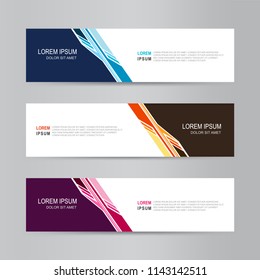 Banner background. Modern template vector design