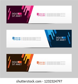 Banner background. Modern template vector design. Vector illustration eps 10