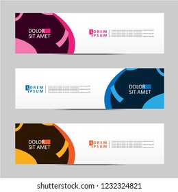 Banner background. Modern template vector design. Vector illustration eps 10