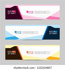 Banner background. Modern template vector design. Vector illustration eps 10