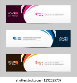 Banner background. Modern template vector design. Vector illustration eps 10