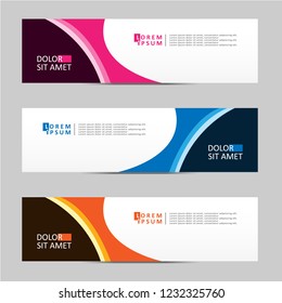 Banner background. Modern template vector design. Vector illustration eps 10