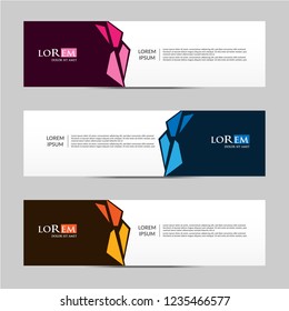 Banner background. Modern template vector design. Vector illustration eps 10