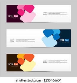 Banner background. Modern template vector design. Vector illustration eps 10
