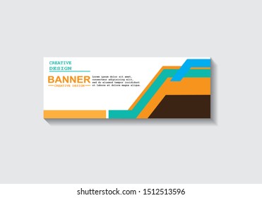 Banner background. Modern template vector design. Vector illustration eps 10