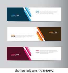 Banner background. Modern template vector design