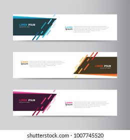 Banner background. Modern trendy template vector design