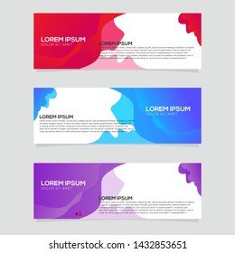 Banner Background. modern vector design. modern template design