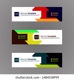 Banner Background. Modern Vector Design
