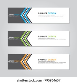 Banner Background Modern Vector Design