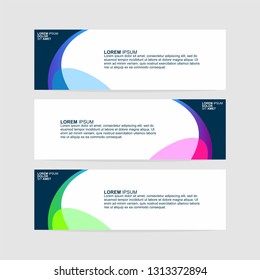 Banner background - Modern web banner template design