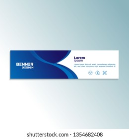 Banner background. Modern web template design