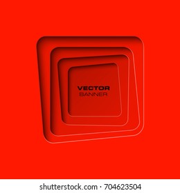 Banner background presentation, vector shape backdrop information. Graphic shape composition presentations. banners annotations. Color sticker banner for registration of proposals