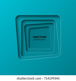 Banner background presentation, vector shape backdrop information. Graphic shape composition presentations. banners annotations. Color sticker banner for registration of proposals