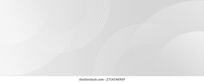 Fondo de Anuncio con curvas abstractas blancas suaves y textura de gradiente sutil.