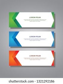 Banner background template