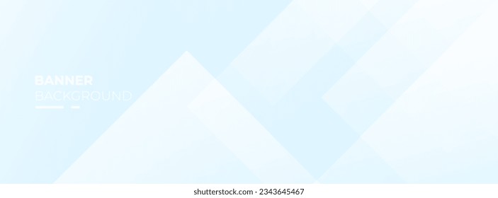 banner background template. colorful, bright blue and white gradations.memphis abstract eps 10