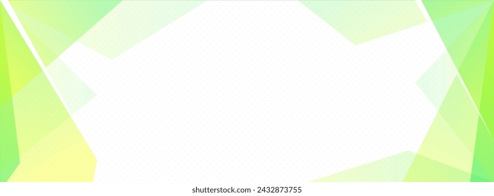 Banner background ,template design, business, green and yellow, abstract ,halftone. Vector, eps10