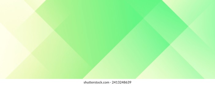 Banner background template, green and soft yellow gradation, abstract,eps 10