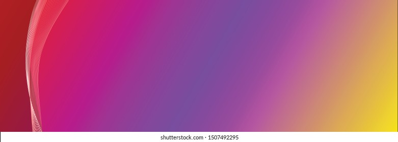 banner background template with modern shape free vector art
