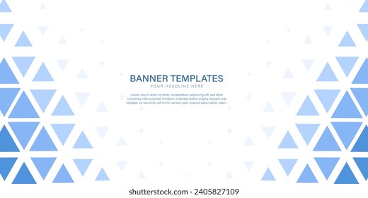 Banner background templates abstract style poster backdrop vector graphic design