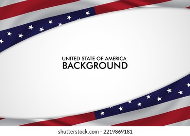 banner background united state of america flag