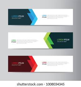Banner background.  vector design web template
