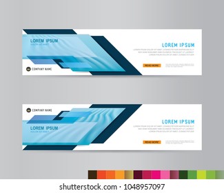Banner background.  vector design web template
