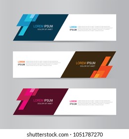 Banner background.  vector design web template
