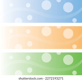 Banner background in vector. Vector Illustration images.