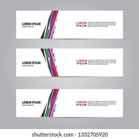 Banner background. web banner business template.modern design 