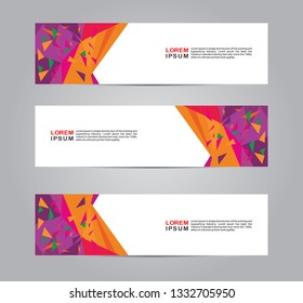 Banner background. web banner business template.modern design 