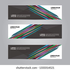 Banner background. web banner business template.modern design