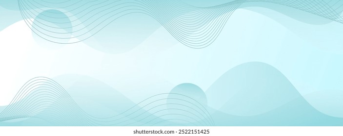 banner background,blue gradations,simple design,wavy effect style,eps 10