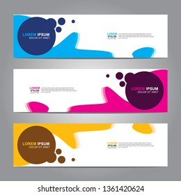 Banner background.business template.modern design