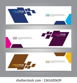Banner background.business template.modern design