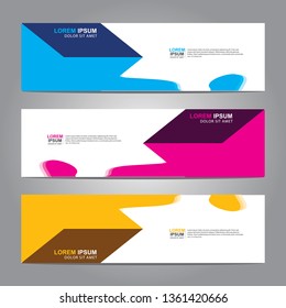 Banner background.business template.modern design
