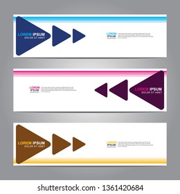 Banner background.business template.modern design
