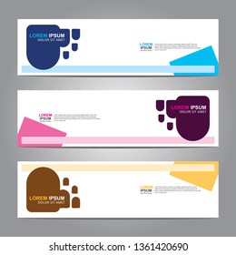Banner background.business template.modern design