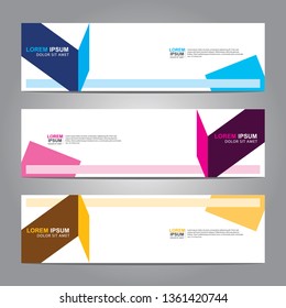 Banner background.business template.modern design