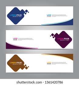 Banner background.business template.modern design