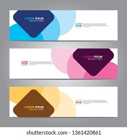 Banner background.business template.modern design