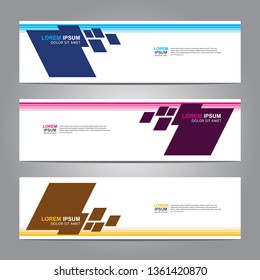 Banner background.business template.modern design