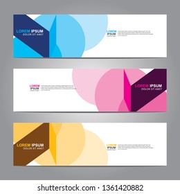 Banner background.business template.modern design