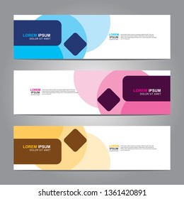 Banner background.business template.modern design