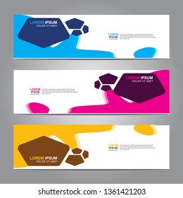 Banner background.business template.modern design
