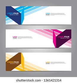Banner background.business template.modern design