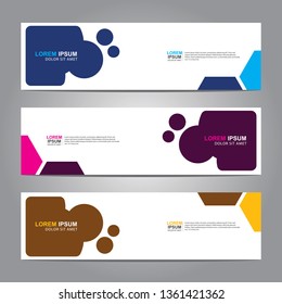 Banner background.business template.modern design
