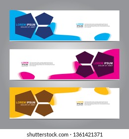 Banner background.business template.modern design