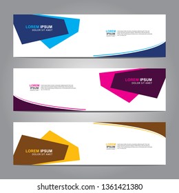 Banner background.business template.modern design